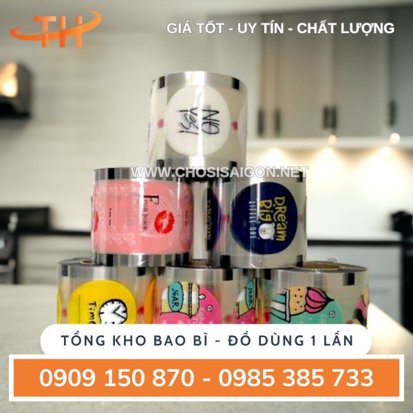 Màng ép ly in hình đa dạng các kiểu họa tiết