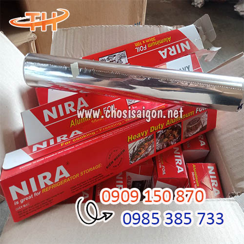 Màng nhôm nướng, hấp, thịt, cá, hải sản giá sỉ, giao hàng nhanh