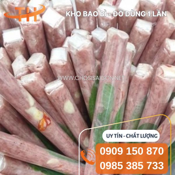 Màng nilon gói nem chua an toàn thực phẩm sỉ rẻ