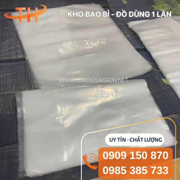 Màng nilon cuộn thực phẩm dẻo dai, bền, khó rách sỉ rẻ nhất