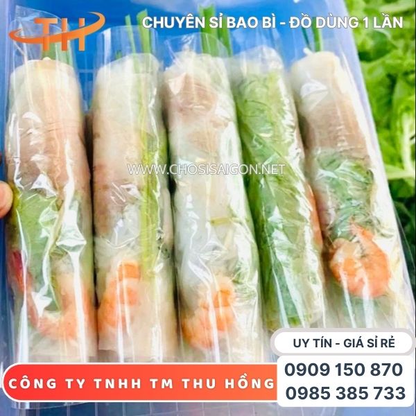 Màng nilon gói gỏi cuốn giá tốt tại TP.HCM