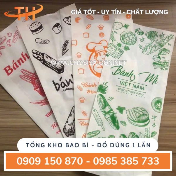 Tìm mối sỉ túi gấy đựng bánh mì