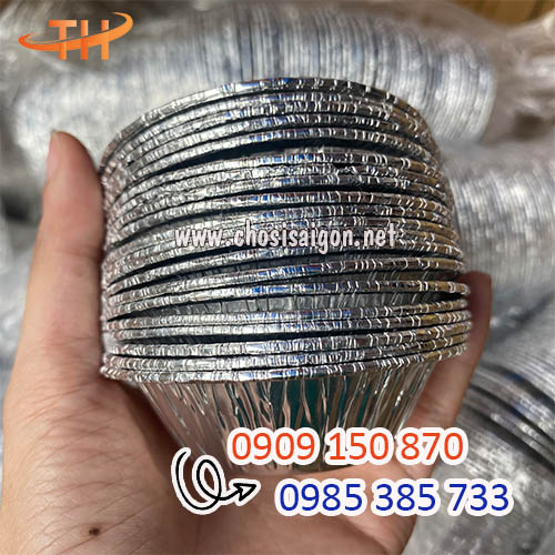 Chén nhôm giấy bạc chịu nhiệt tốt giá sỉ rẻ
