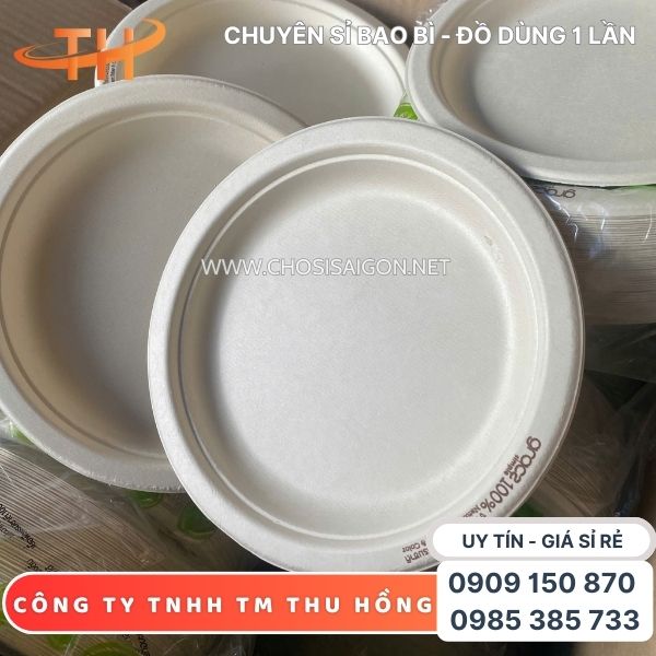 Dĩa bã mía gọn nhẹ, tiện lợi, dùng 1 lần