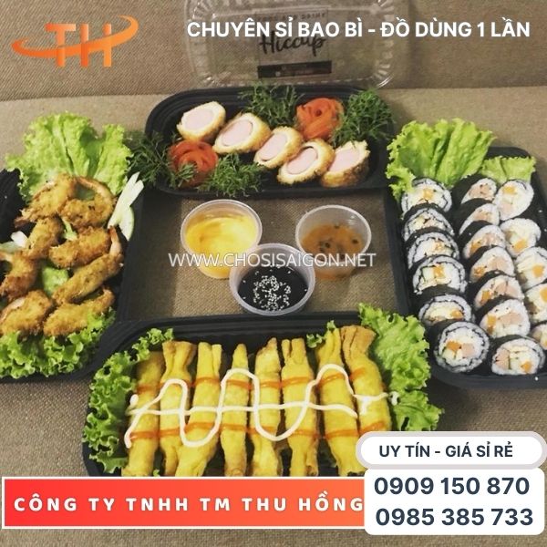 Hộp nhựa HT17 đựng cơm, thức ăn nhanh giá rẻ