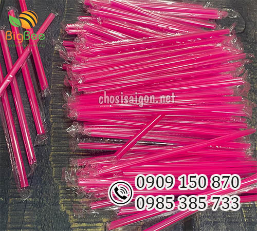 Ống hút nhựa phi 8 bọc màng hút sinh tố đá xay giá rẻ nhất