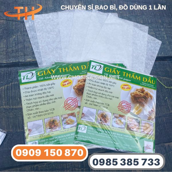 Mua giấy thấm dầu mỡ giá tốt