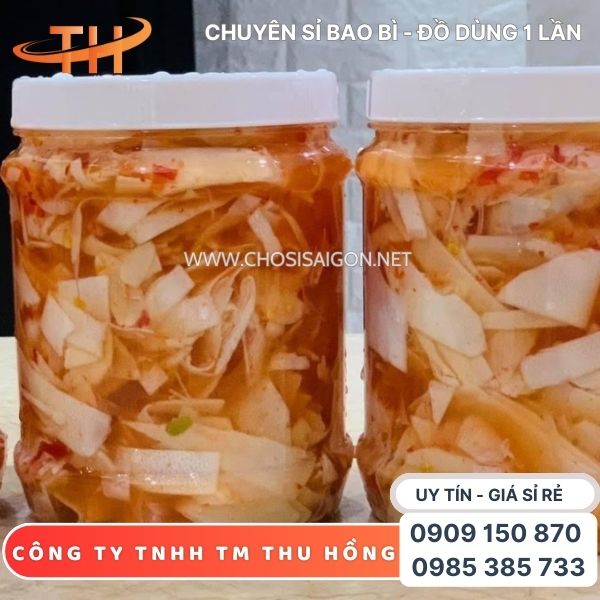 Hũ nhựa đựng thực phẩm an toàn, chất lượng tốt sỉ rẻ