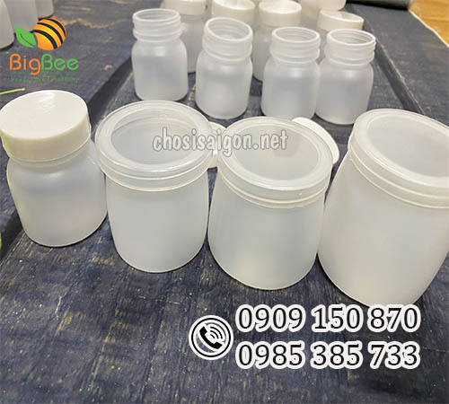 Hũ nhựa đựng sữa chua đủ dung tích giá rẻ tại xưởng