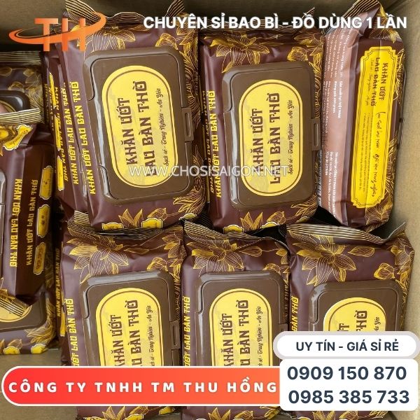 Khăn ướt lau bàn thờ thấm hút tốt, dễ lau giá rẻ