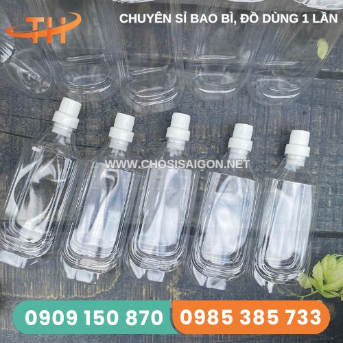 Vỏ chai nhựa đựng nước lau sàn an toàn, chất lượng tốt