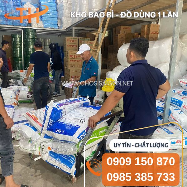 Túi xốp siêu thị giao sỉ tận nơi, nhanh chóng