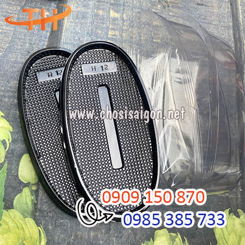 Hộp nhựa oval đế đen dùng 1 lần mua sỉ rẻ