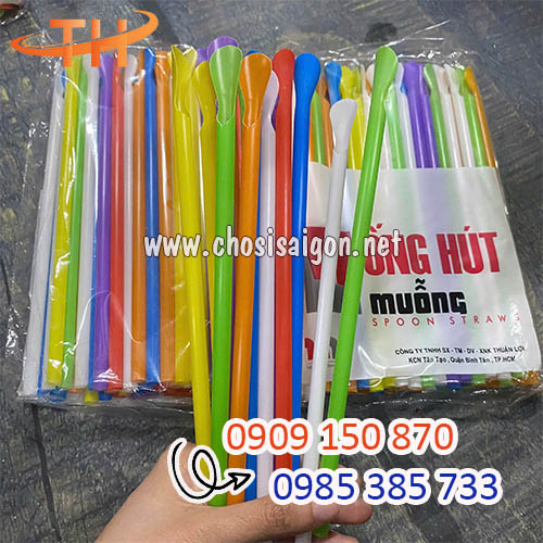 Ống hút muỗng đa năng mua sỉ rẻ nhất
