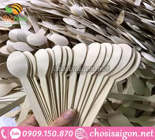 Cung cấp muỗng gỗ ăn kem các loại giá rẻ