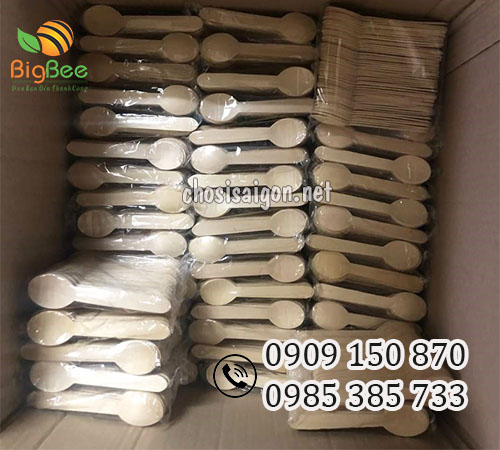 Thìa gỗ thân thiện với môi trường giá tốt nhất