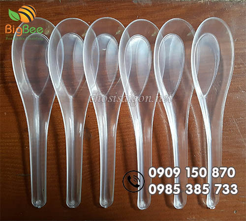 Muỗng nhựa ăn cơm giá rẻ TPHCM