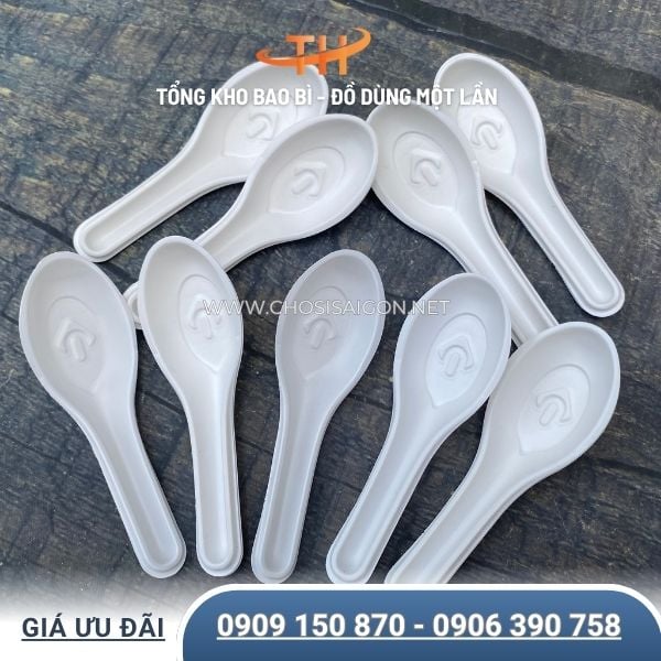 Muỗng nhựa canh cán ngăn