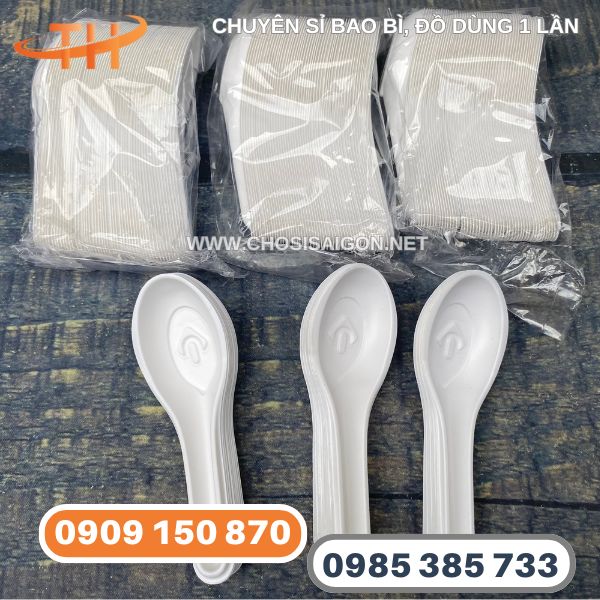 Muỗng canh đục cán ngắn giá rẻ tận xưởng