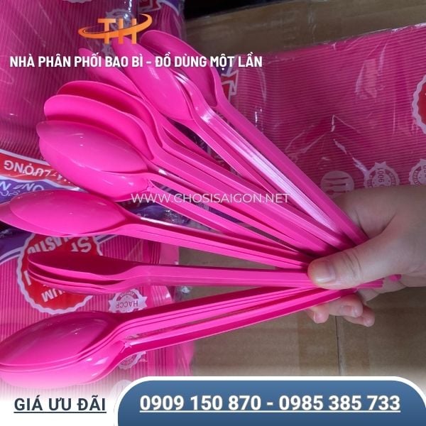 Muỗng nhựa an toàn, chất lượng tốt