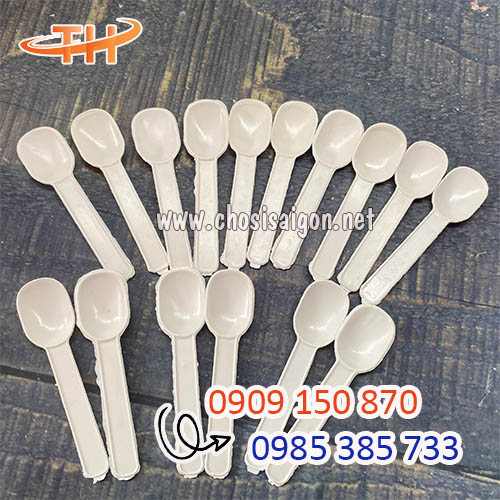 Muỗng nhựa nhỏ cao cấp, chất lượng giá sỉ rẻ