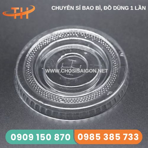 Nắp bằng, nắp phẳng ly nhựa
