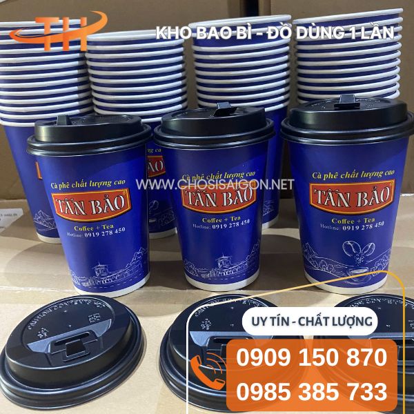 Ly giấy nhận in logo theo yêu cầu giá rẻ