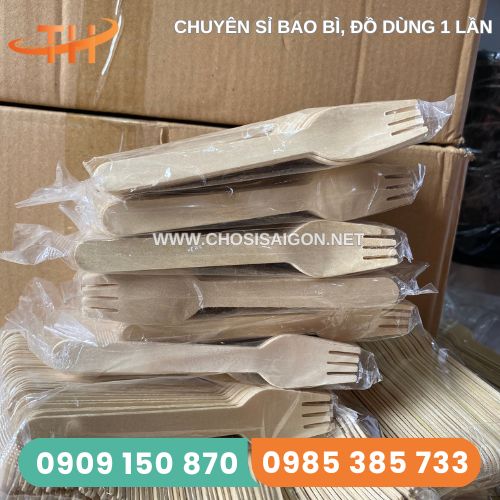 Nĩa gỗ 16cm chất lượng an toàn