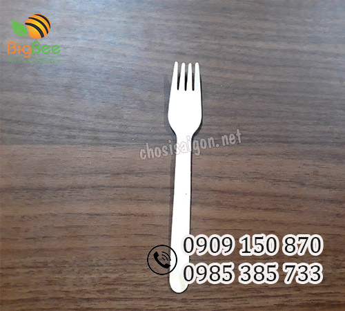 Nĩa gỗ dùng 1 lần thân thiện với môi trường giá tốt