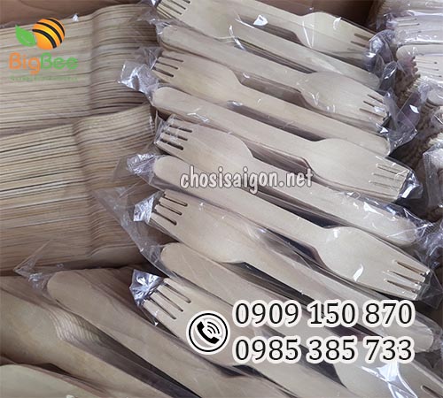 Nĩa gỗ dùng 1 lần an toàn, tiện lợi giá rẻ nhất