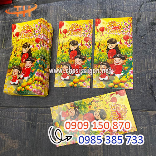 Bao lì xì tết đẹp xinh giá sỉ rẻ