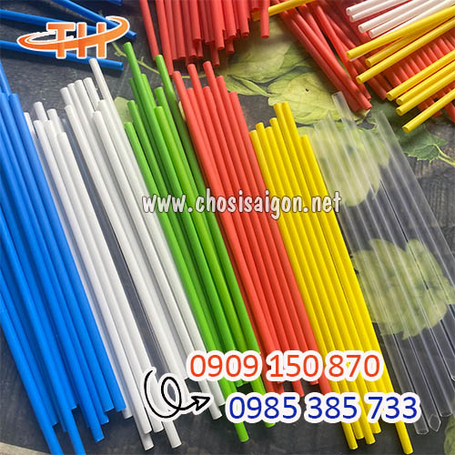 Ống hút nhựa phi 6 đủ màu nơi sỉ rẻ uy tín