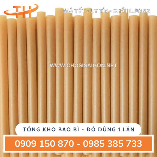 Ống hút bã mía bán sỉ rẻ tại Thu Hồng