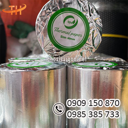 Sỉ rẻ giấy in hóa đơn nhiệt K80 50 cuộn/thùng
