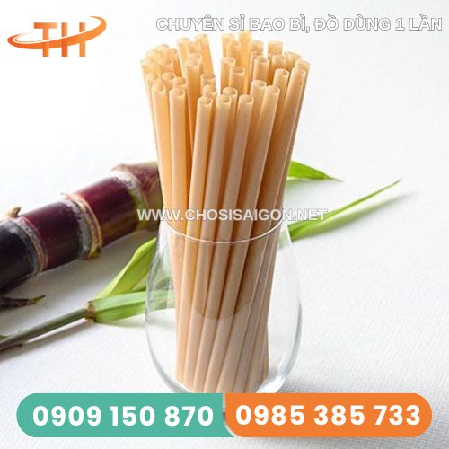 Ống hút bã mía thân thiện môi trường