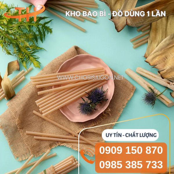 Ống hút bã mía chất lượng tốt sỉ rẻ