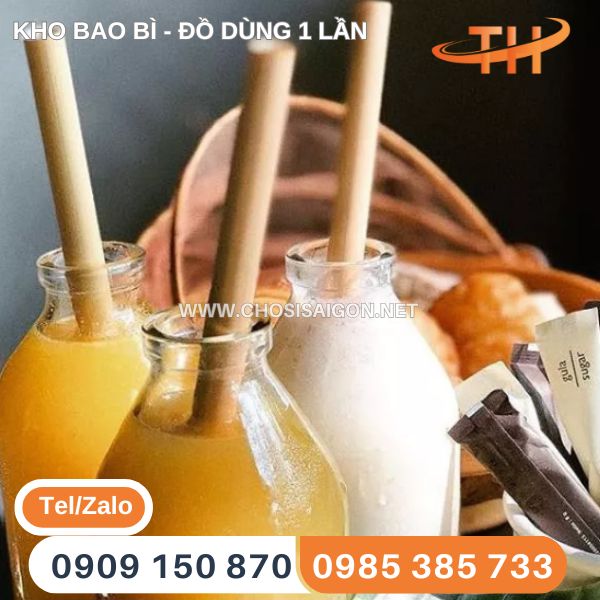 Ống hút bã mía giá rẻ TP.HCM