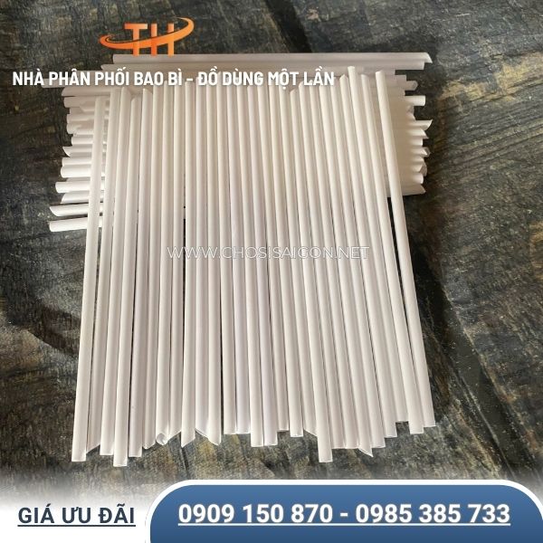 Ống hút nhựa dùng 1 lần tiện lợi