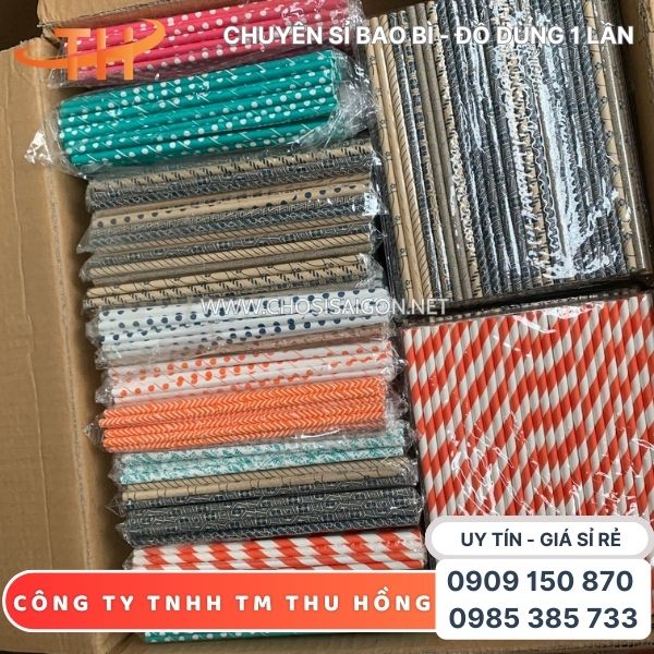 Ống hút giấy chịu nhiệt tốt