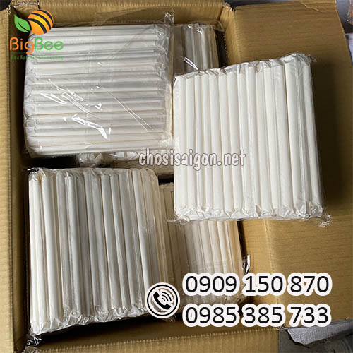 Ống hút giấy phi 12 có bọc màng giá tốt nhất