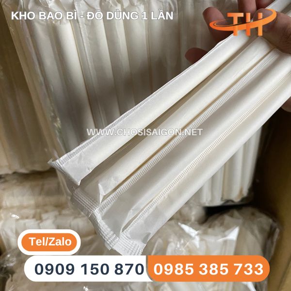 Ống hút giấy bọc màng giấy phi 8 rẻ tốt nhất