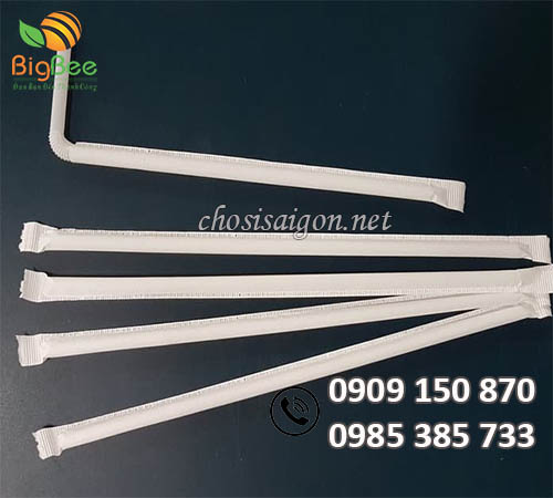 Ống hút giấy có bọc màng phi 6 giá rẻ