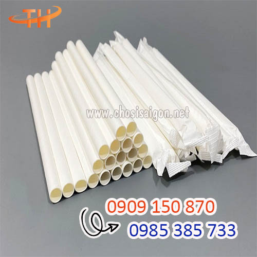 Ống hút giấy phi 8 sỉ rẻ nhất