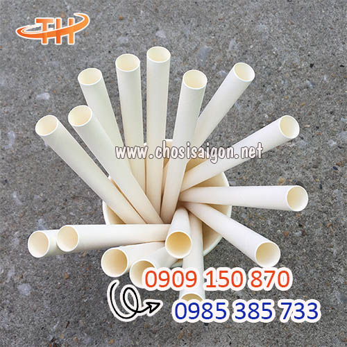 Ống hút giấy phi 12 bán giá rẻ chất lượng