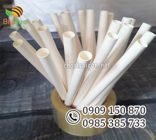 Ống hút giấy uống trà sữa trân châu phi 12 địa chỉ bán giá ưu đãi