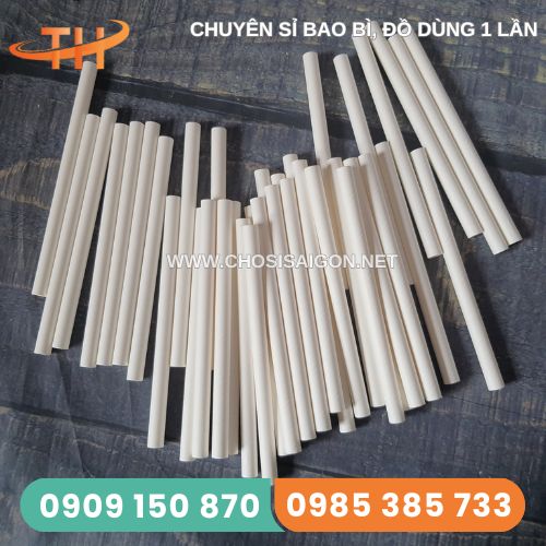 Ống hút giấy phi 12 dùng 1 lần