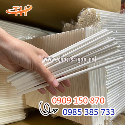 Ống hút giấy phi 6 sỉ rẻ HCM