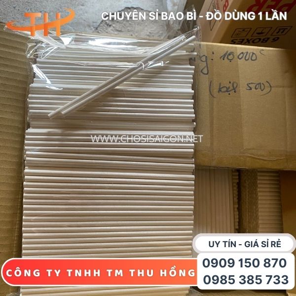 Ống hút giấy phi 6 giá rẻ