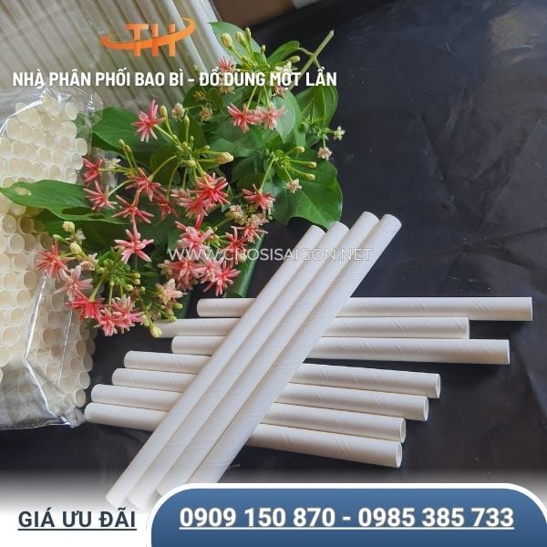 Ống hút giấy cao cấp, an toàn