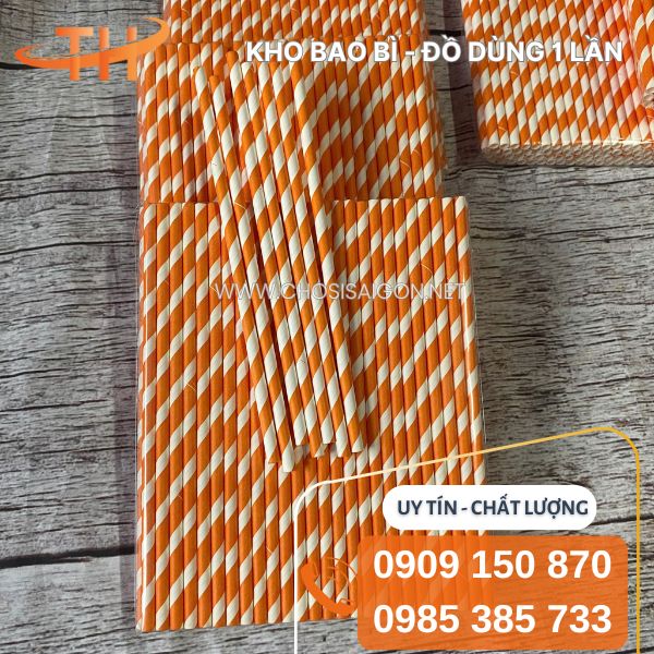 Ống hút giấy chất lượng tốt sỉ rẻ